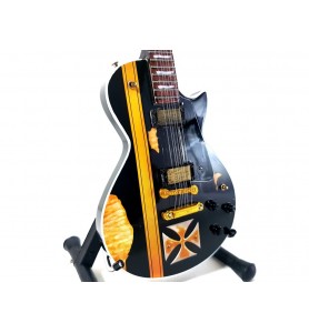 Mini gitara Metallica - podobna do James Hetfield - Iron Cross, skala 1:4  MGT-0239