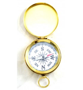 Kompas mosiężny z pokrywą NC1591