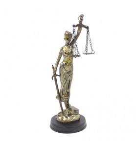 Figurka dekoracyjna Temida - symbol sprawiedliwości MC9855