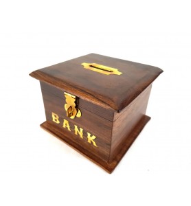 Skarbonka drewniana - Bank – WB563