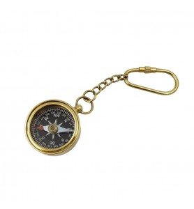 Brelok Metalowy Kompas – Key-0007
