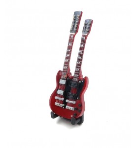 Mini gitara 15cm - BMG-020 w stylu Jimi Page