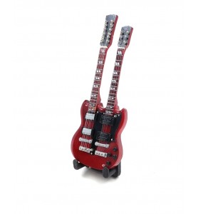 Mini gitara 15cm - BMG-020 w stylu Jimi Page