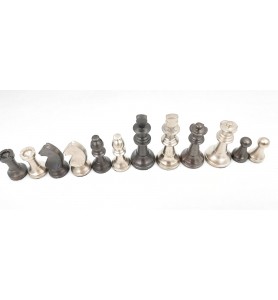 Komplet aluminiowych figur szachowych G334C