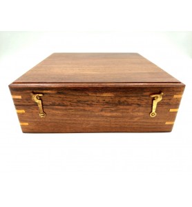 Pudełko drewniane 23x23x8cm