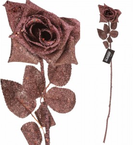 Roślina sztuczna -róża miedziana Aluro