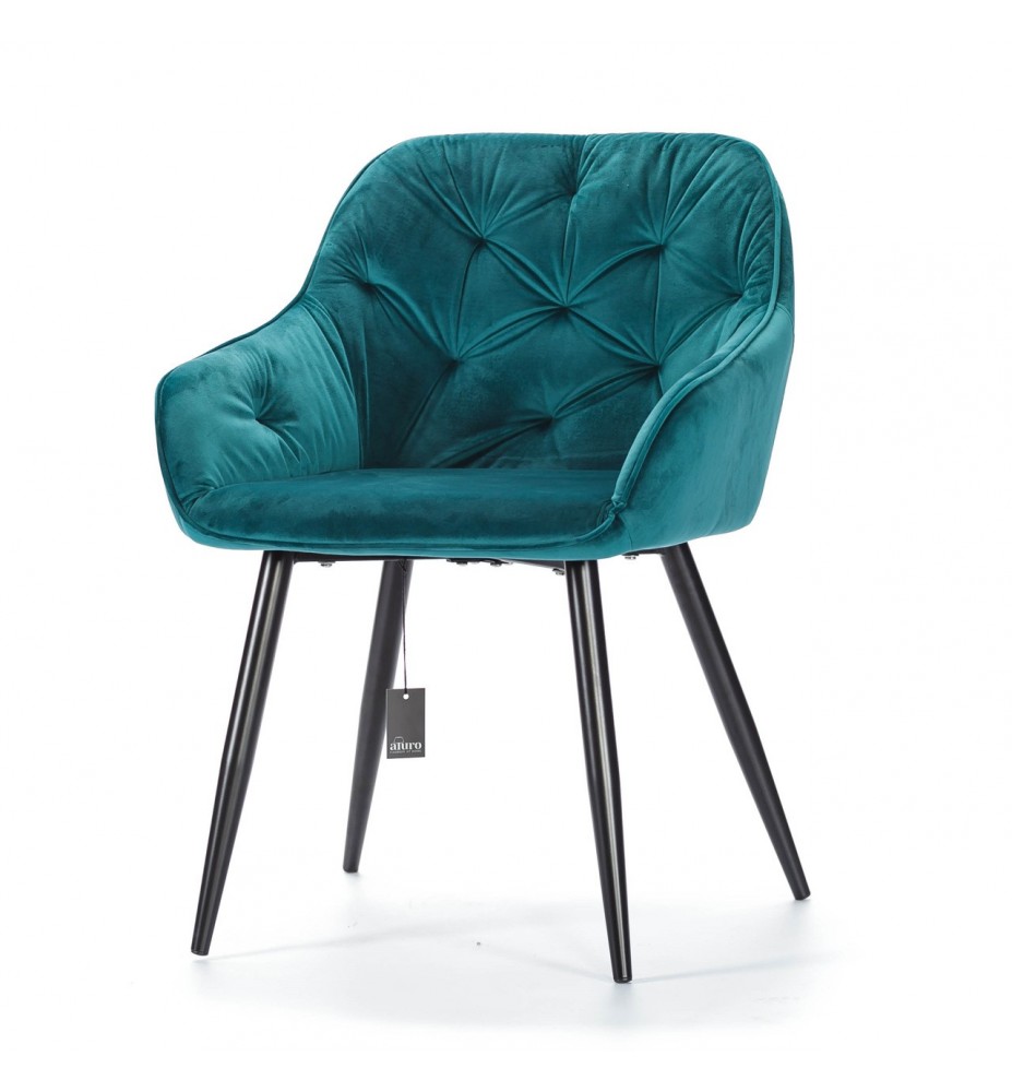 Krzesło tapicerowane PICADO blue Aluro